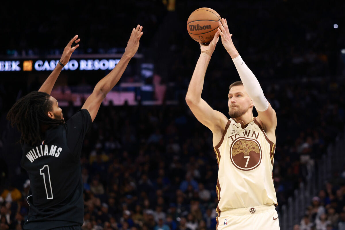 Kristaps Porziņģis. Foto: AP Photo/Jed Jacobsohn/Scanpix