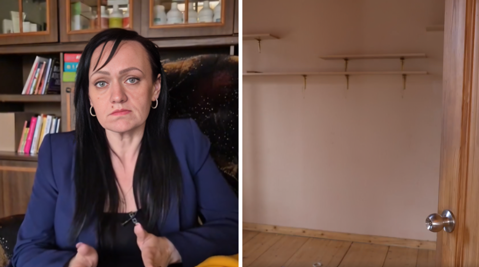 Ekrānuzņēmumi no raidījuma "Ģimene burkā"