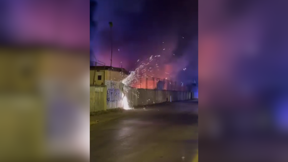 Foto no notikuma vietas. Foto: Ekrānuzņēmums/Tvnet/Instagram