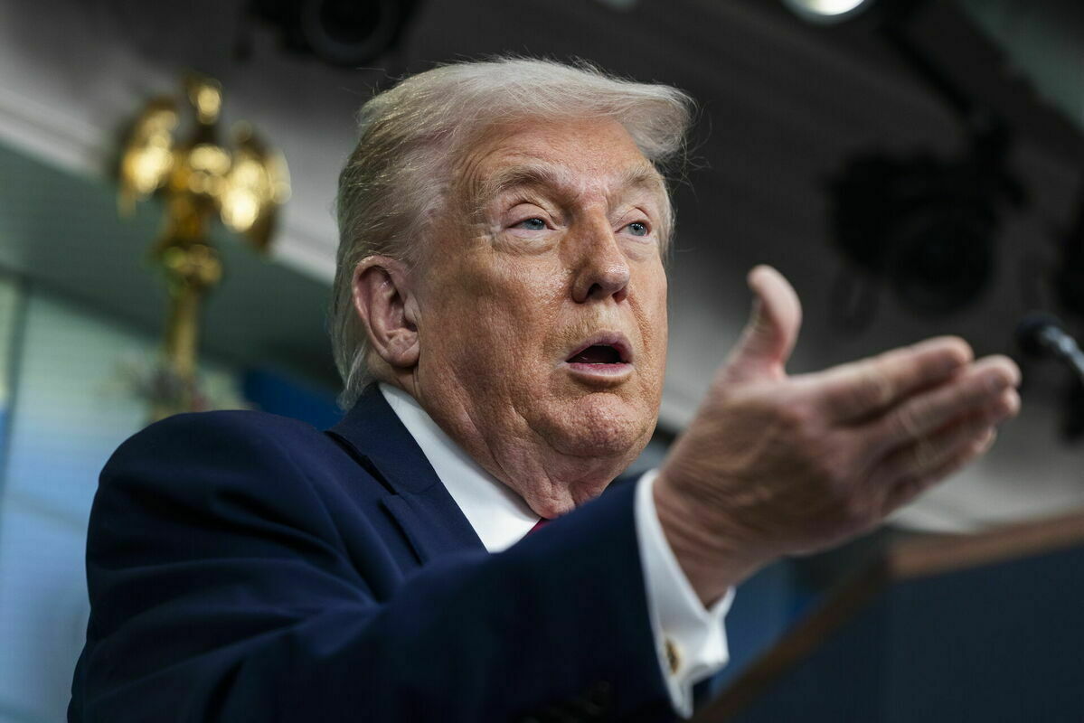 Donalds Tramps. Foto: EPA/JIM LO SCALZO