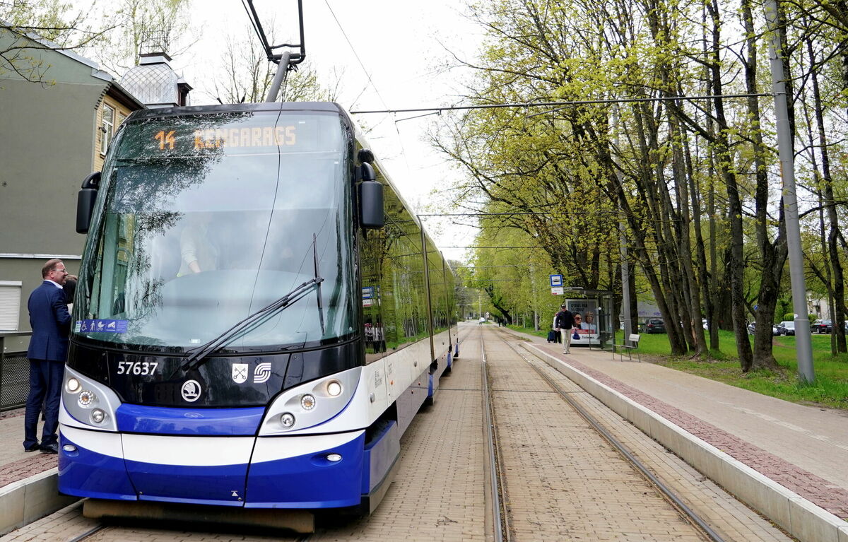 Tramvajs. Foto: LETA