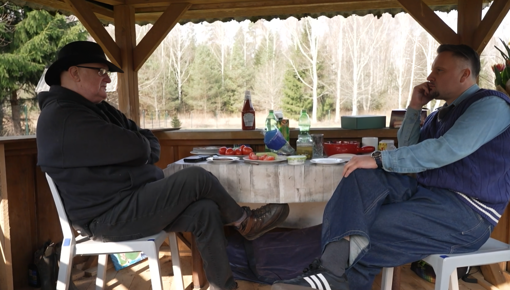 Foto: Ekrānuzņēmums no raidījuma "Slavenības. Bez filtra" 