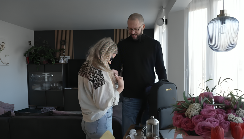 Ekrānuzņēmums no raidījuma "Ģimene burkā"