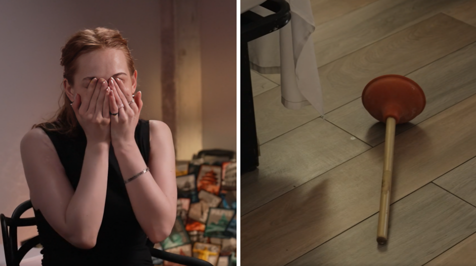 Ekrānuzņēmumi no raidījuma "Četri uz koferiem"