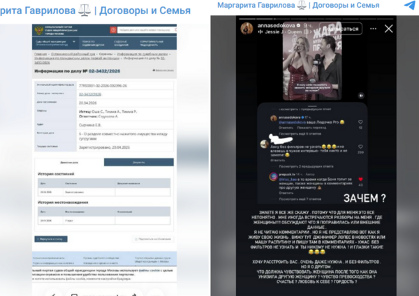 Маргарита Гаврилова/Telegram