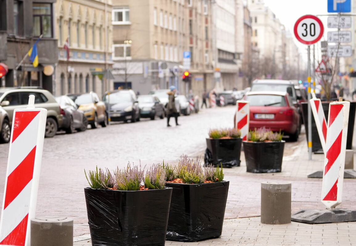 Ģertrūdes iela. Foto: LETA