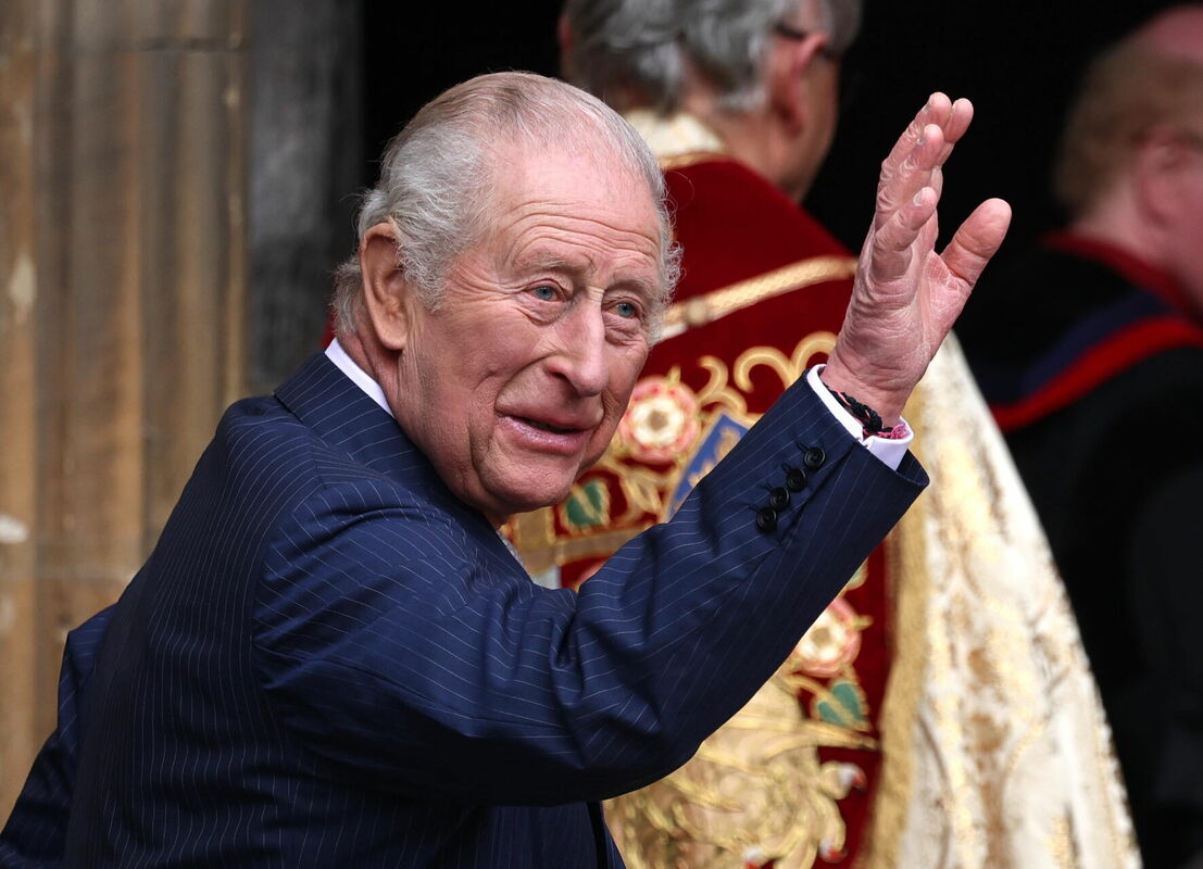 Karalis Čārlzs III. Foto:  EPA/NEIL HALL