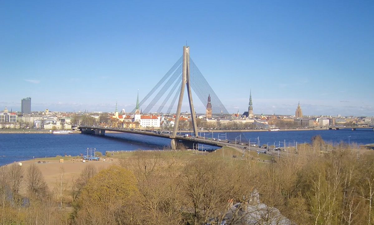 Foto: Ekrānuzņēmums no tiešsaistes kameras