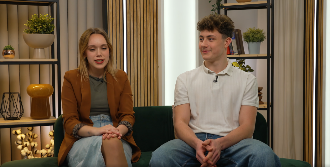 Foto: Ekrānuzņēmums no raidījuma "Burku studijā!"