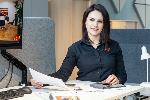 Interjera projektēšana birojiem un industriālajiem objektiem. Foto: AJ Produkti