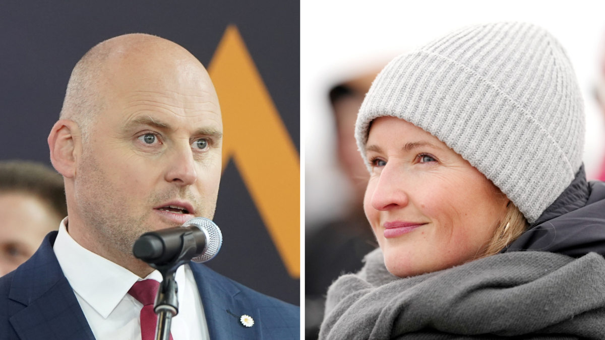 Andris Kulbergs un Marta Kotello. Foto: LETA