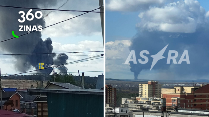 (no kreisās) Perma un Orska. Foto: Telegram/ASTRA/Exilenova+