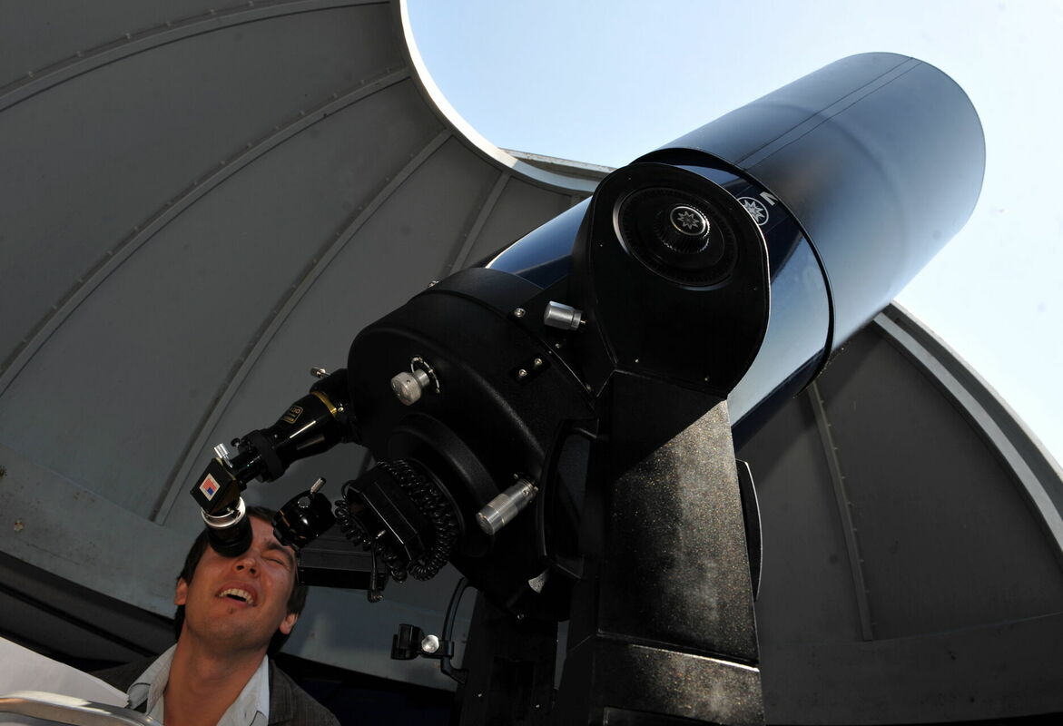 Teleskops. Foto: LETA