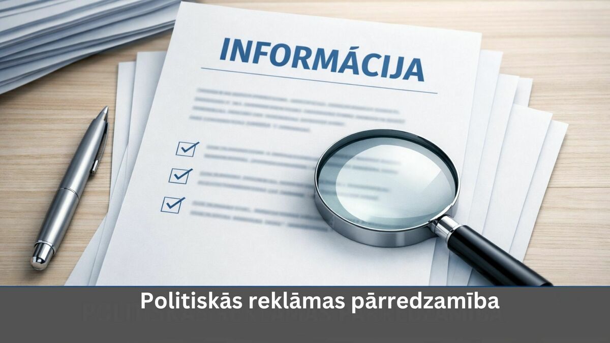 Politiskās reklāmas pārredzamība