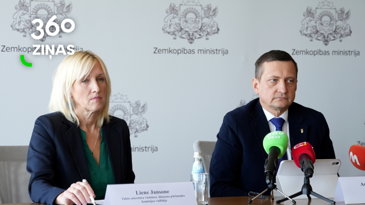 Liene Jansone un Armands Krauze. Foto: Evija Trifanova/LETA