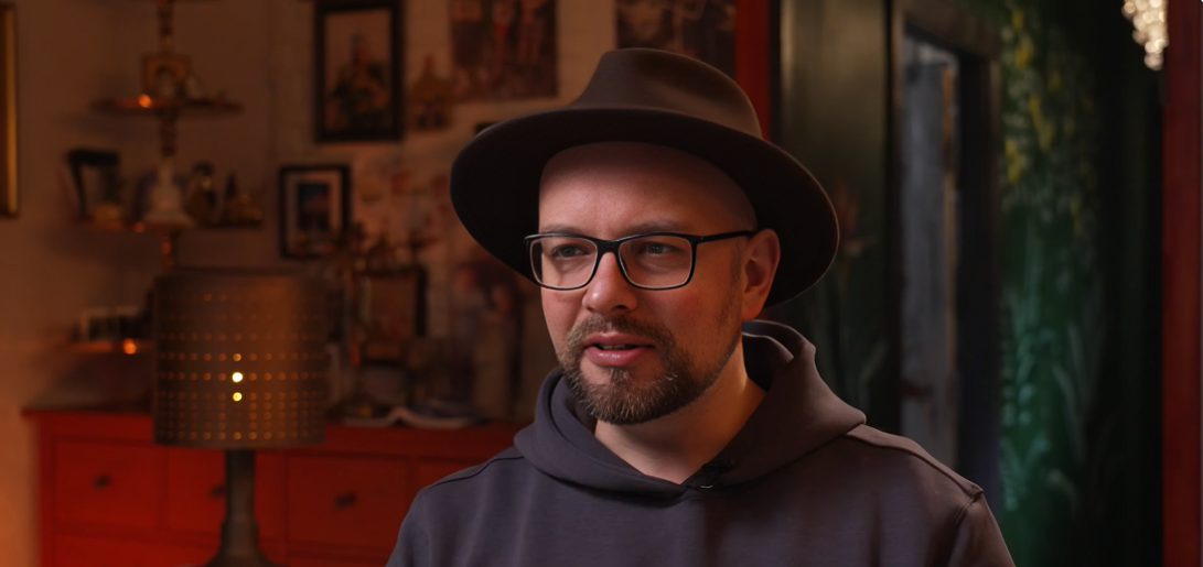 Ekrānuzņēmums no raidījuma "Ģimene burkā"