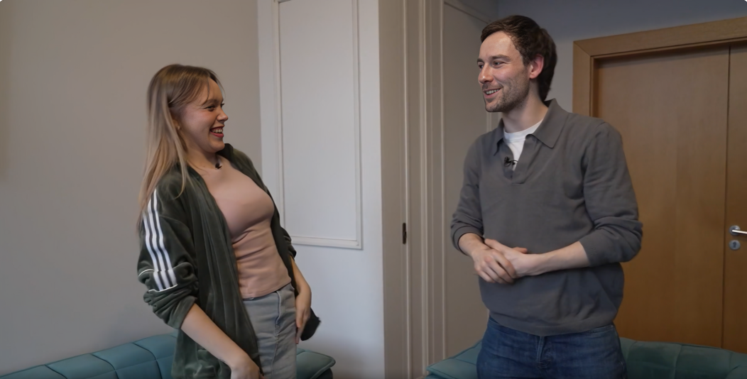 Ekrānuzņēmums no raidījuma "Ģimene burkā"