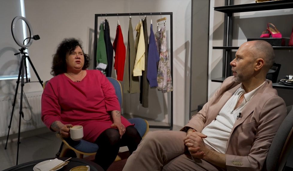 Foto: Ekrānuzņēmums no raidījuma "Slavenības. Bez filtra" 