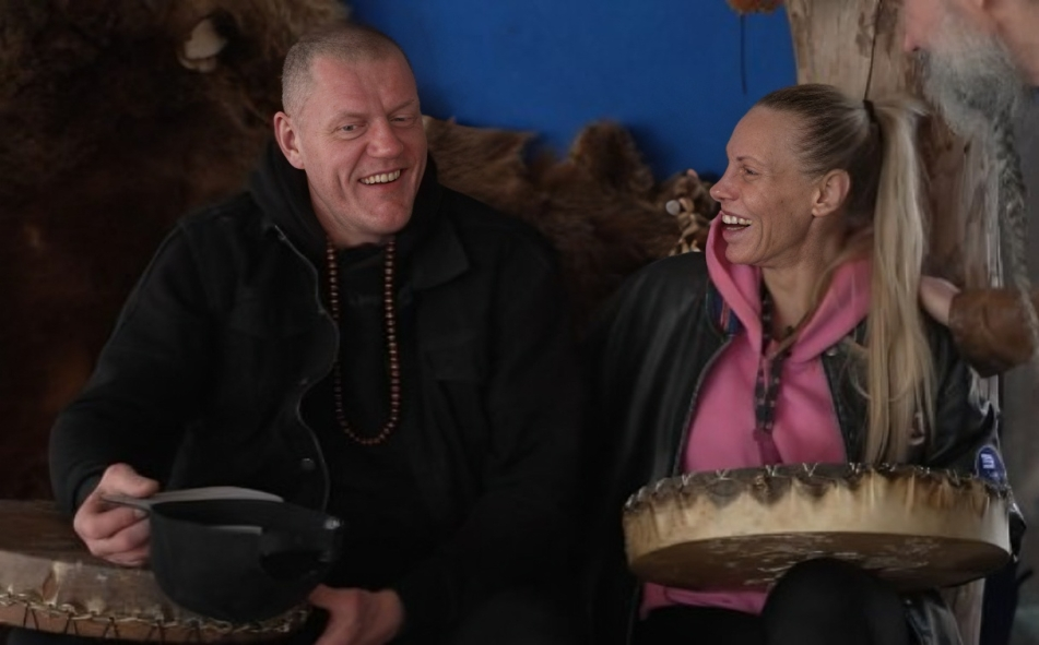 Ekrānuzņēmums no šova "Slavenības. Bez filtra"