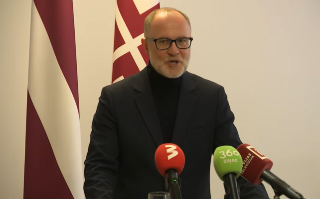 Aizsardzības ministrs Andris Sprūds, ekrānuzņēmums