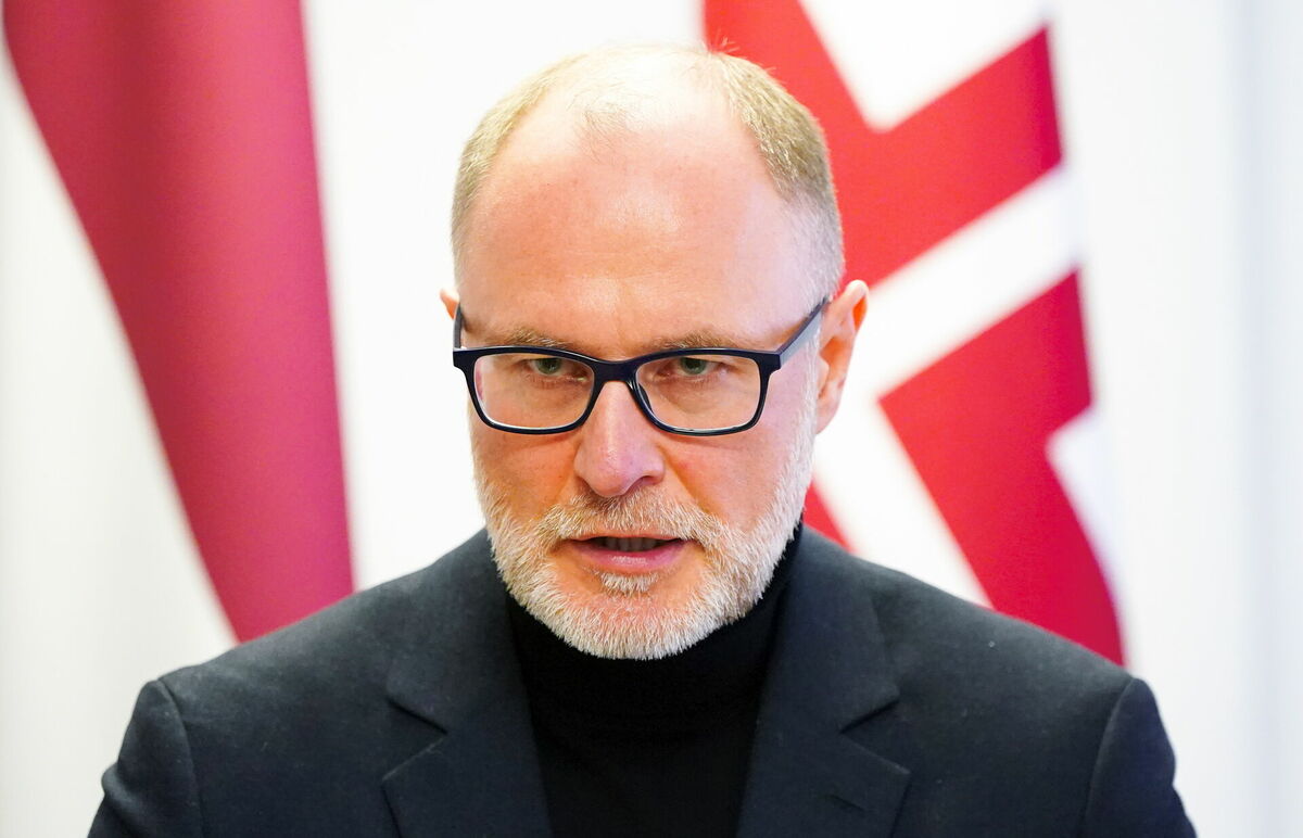 Aizsardzības ministrs Andris Sprūds. Foto: LETA