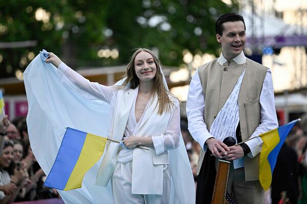 Ukrainas pārstāve Eirovīzijā LELEKA. Foto: EPA/AP/AFP/Scanpix