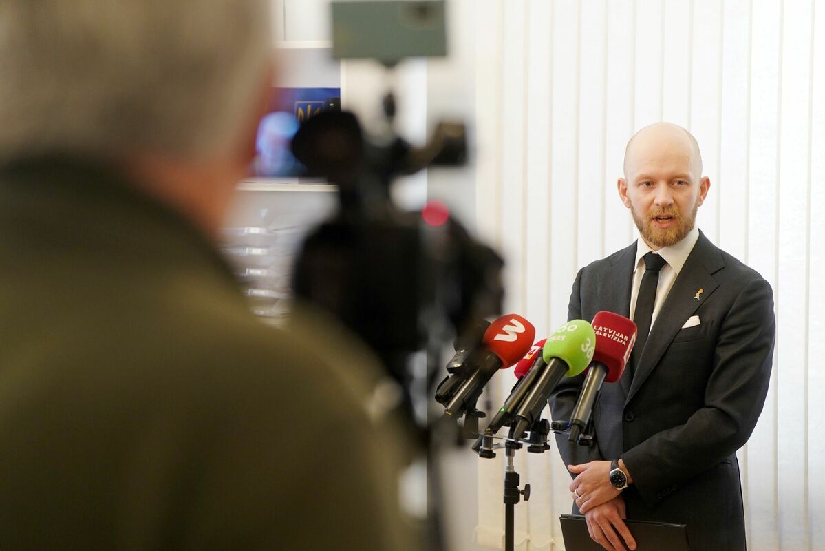 Partijas "Progresīvo" Saeimas frakcijas vadītājs, partijas līdzpriekšsēdētājs Andris Šuvajevs. Foto: Zane Bitere/LETA