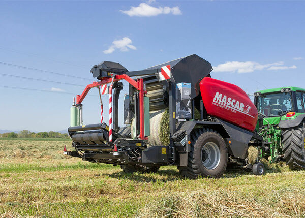 Kombinētā prese MASCAR Multiwrap 130. Foto: SIA “Kalnakrogs”