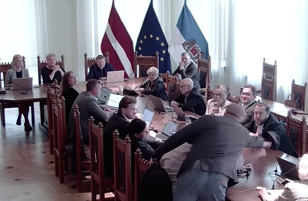 Foto: Ekrānuzņēmums no LETA video