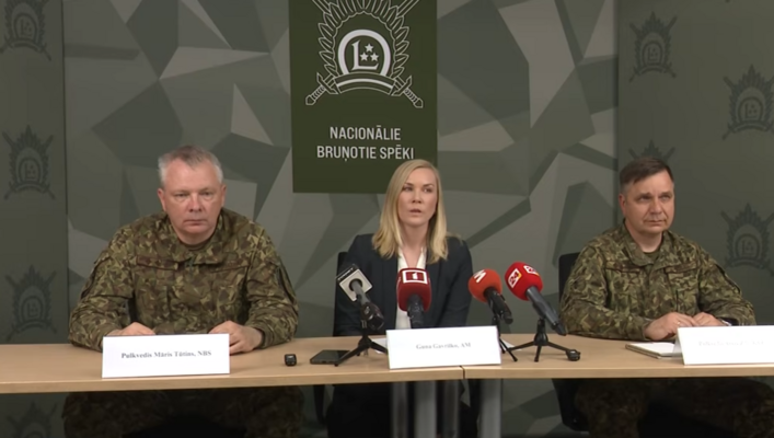 Foto: Ekrānuzņēmums no NBS preses brīfinga