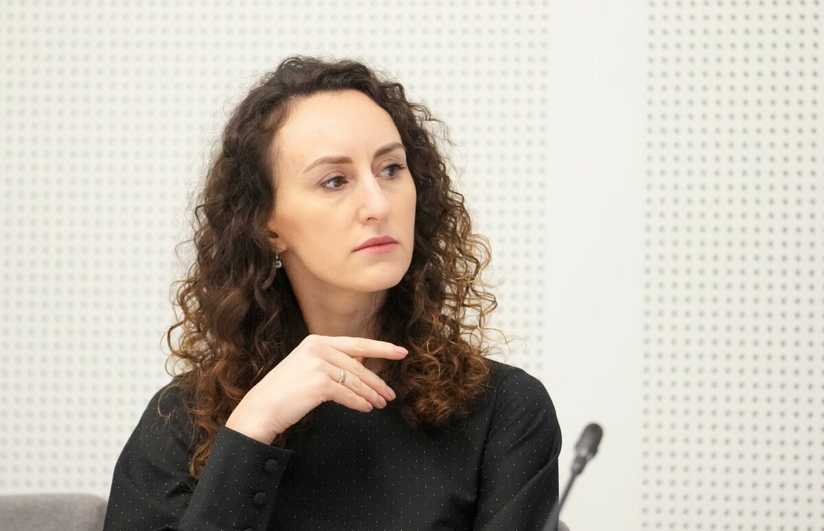 Tiesībsardze Karina Palkova. Foto: Edijs Pālens/LETA