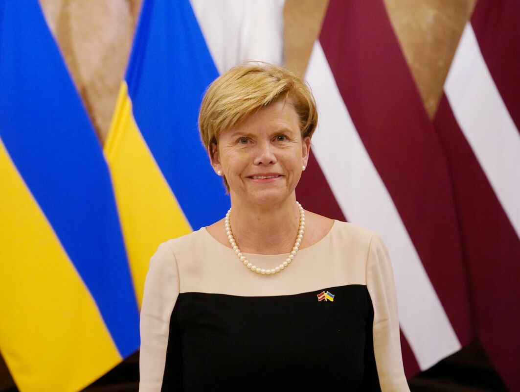 Ārlietu ministre Baiba Braže. Foto: LETA