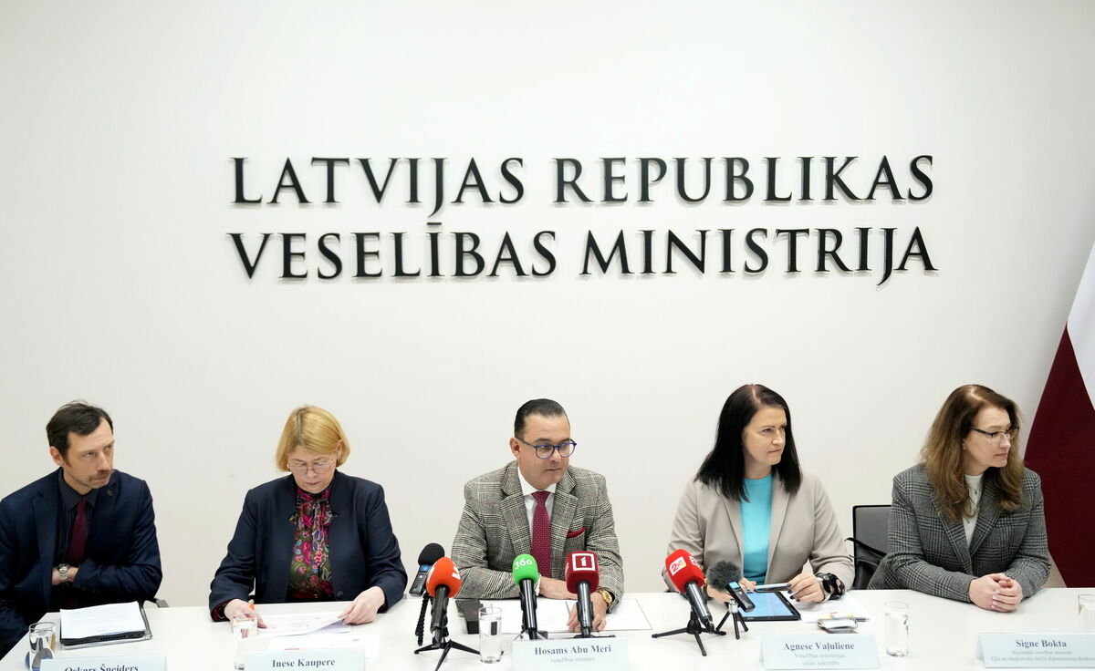 Veselības ministrija. Foto: LETA