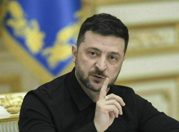 Volodimirs Zelenskis. Foto: scanpix/EPA/STRINGER