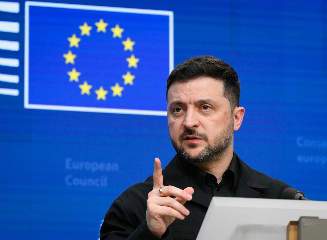 Volodimirs Zelenskis. Foto: JOHN THYS / AFP
