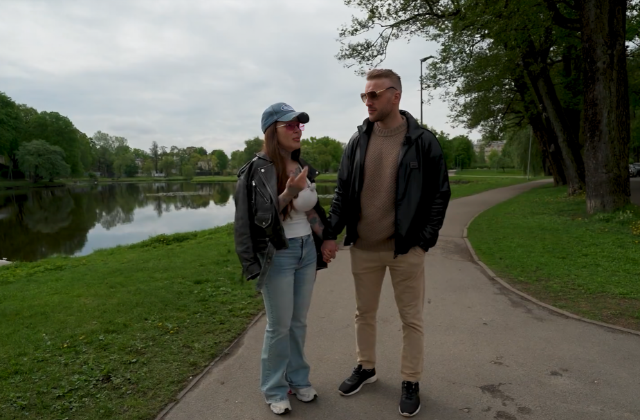 Foto: Ekrānuzņēmums no raidījuma "Slavenības. Bez filtra"