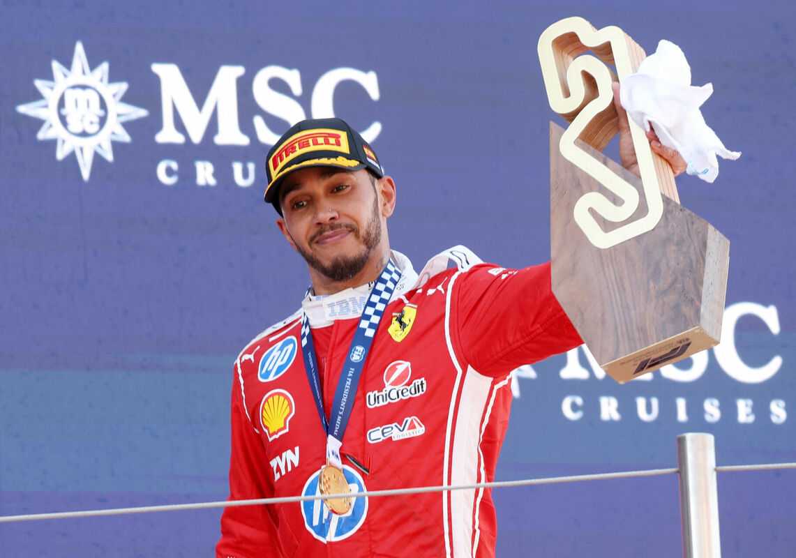 Lūiss Hamiltons. Foto: REUTERS/Bruna Casas