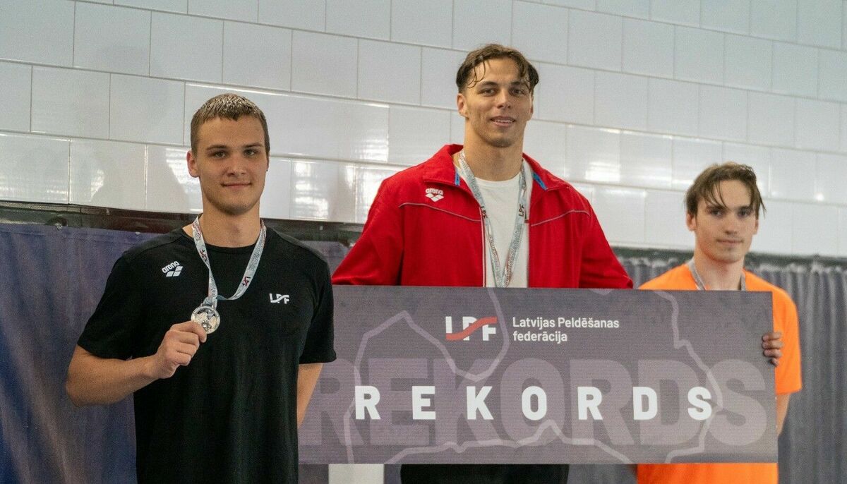 Daniels Narajevs. Foto: Latvijas Peldēšanas federācija