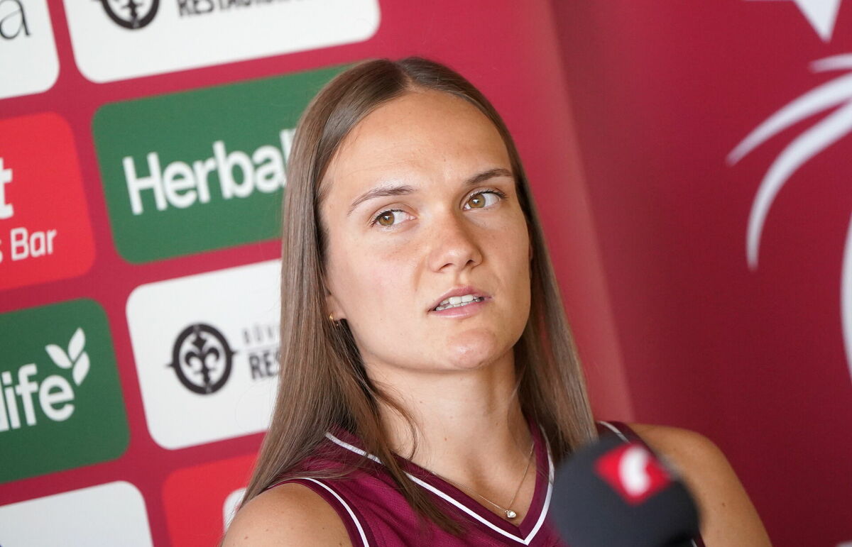 3x3 sieviešu basketbola izlases kapteine Ketija Vihmane. Foto: LETA