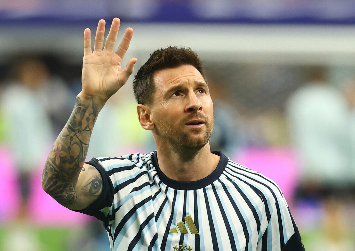 Lionels Mesi. Foto: REUTERS/Kai Pfaffenbach