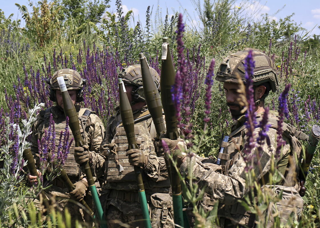 Foto: scanpix/EPA/Press service of the 65th Mechanized Brigade 