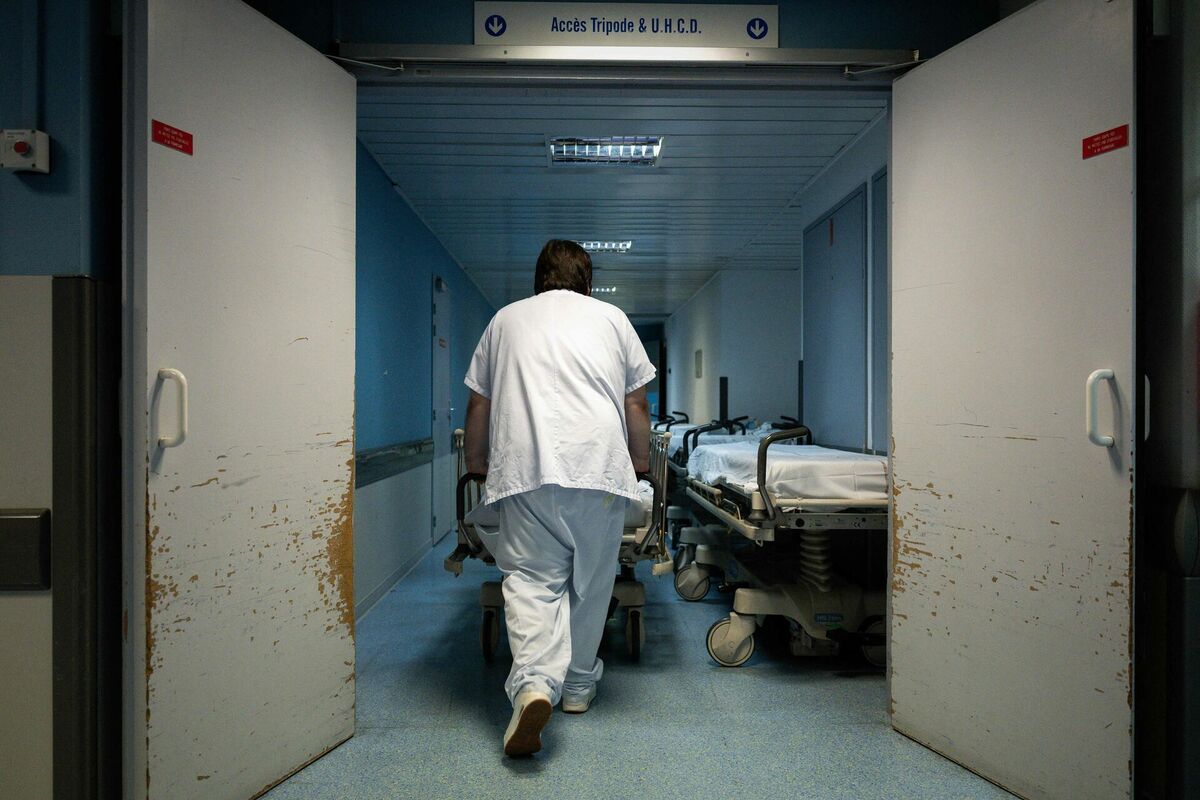 Slimnīca Francijā. Foto: Philippe LOPEZ / AFP / Scanpix