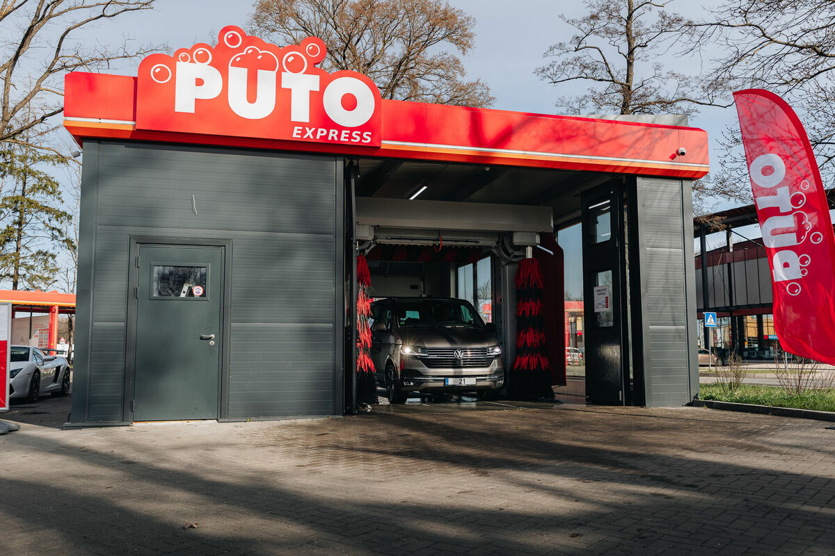 Automātiskā automazgātava. Foto: PUTO Ekspress