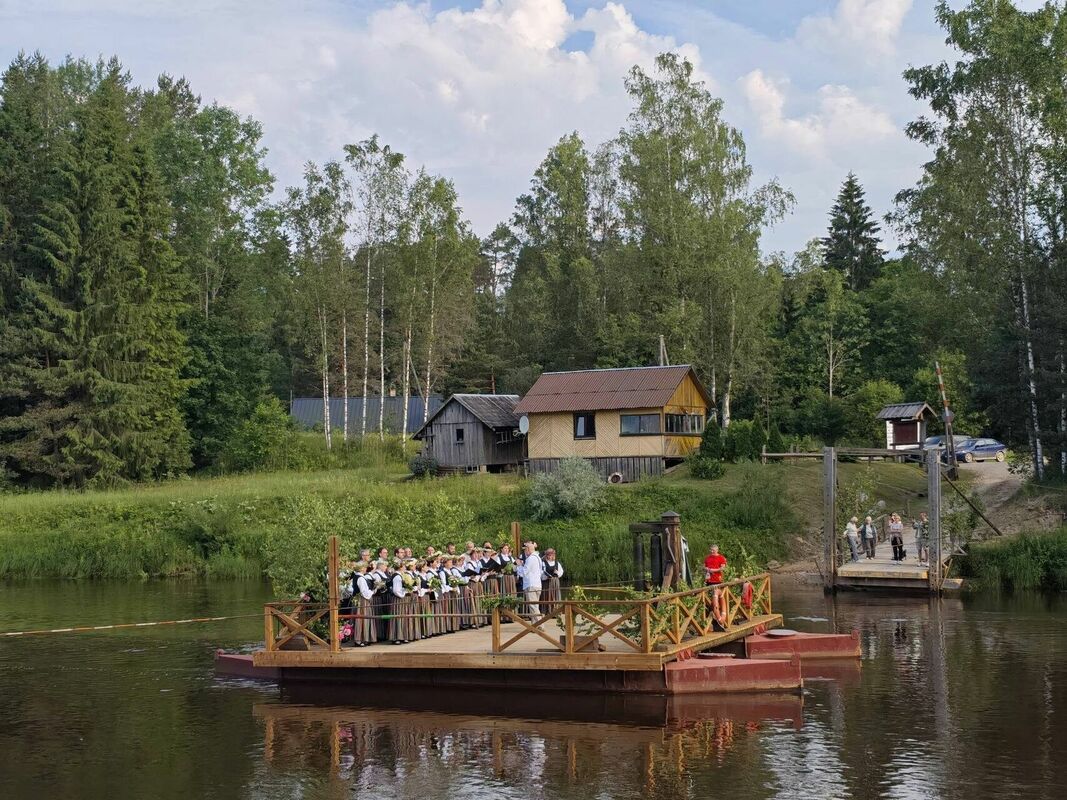 Foto: Līgatnes pārceltuve