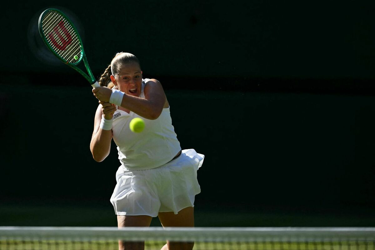 Aļona Ostapenko. Foto: scanpix/Glyn KIRK / AFP