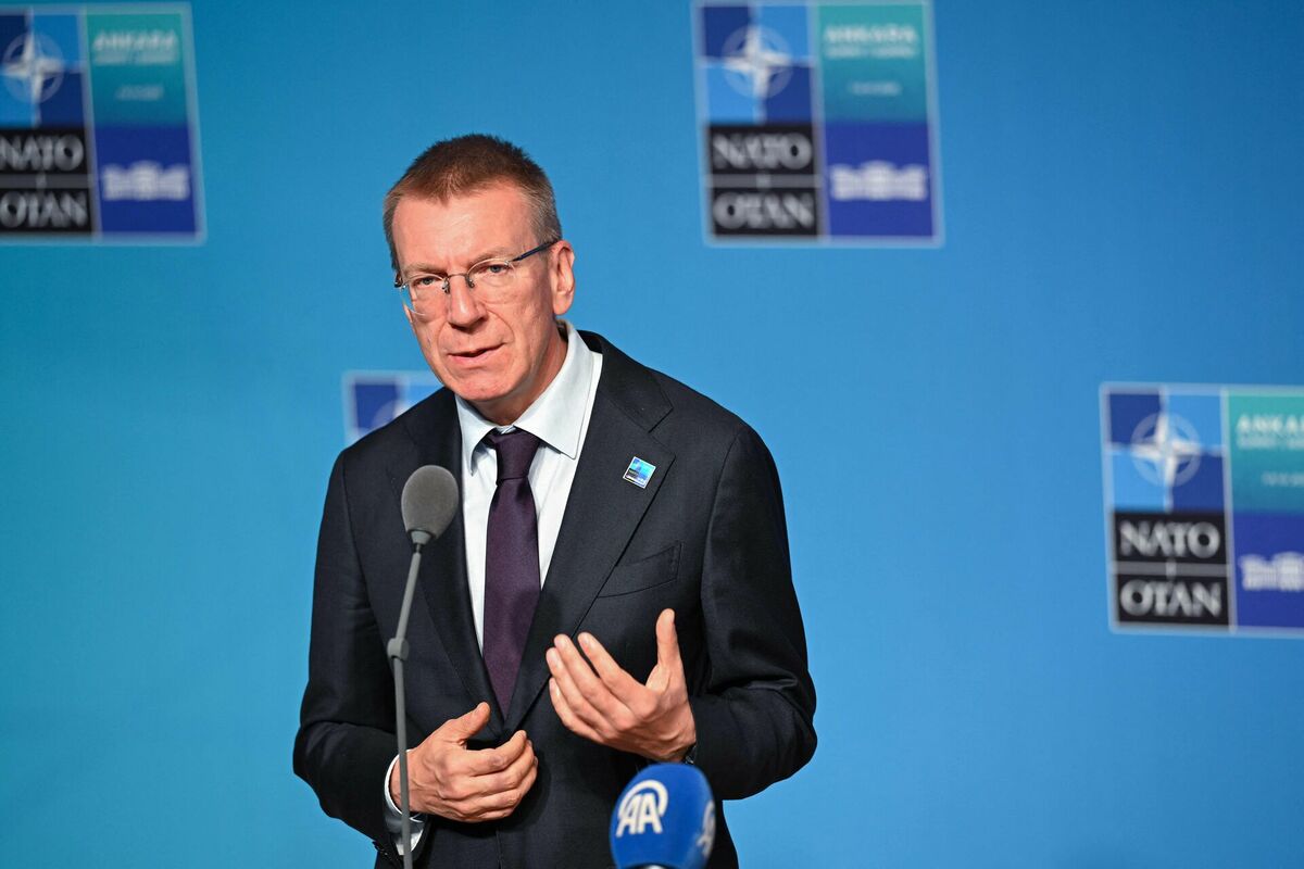 Edgars Rinkēvičs. Foto: Alexis JUMEAU / AFP / Scanpix