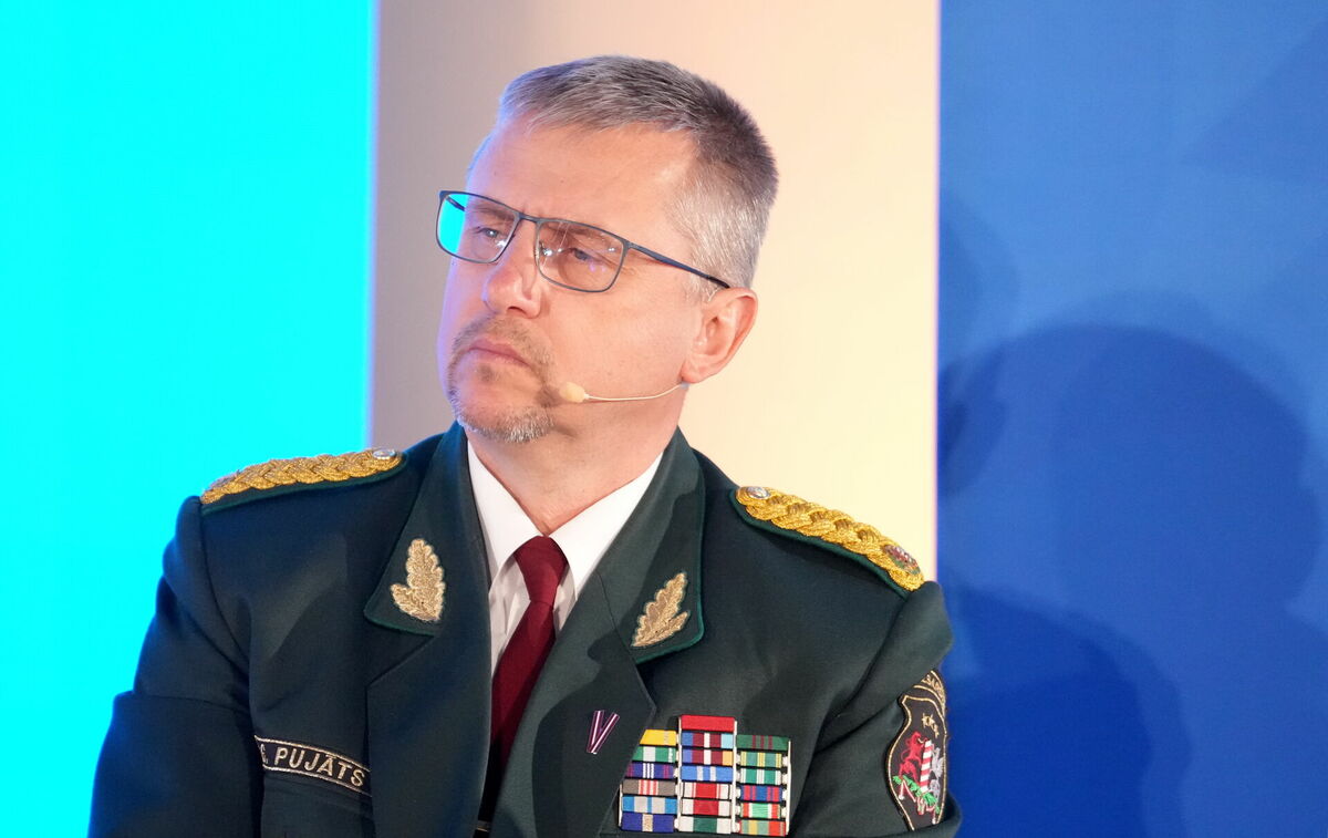 Valsts robežsardzes priekšnieks ģenerālis Guntis Pujāts. Foto: LETA