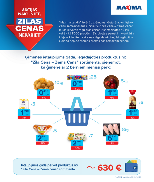 Maxima publicitātes foto