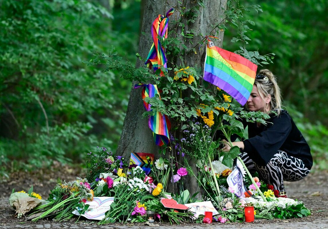 Piemiņas vieta Berlīnē. Foto: John MACDOUGALL / AFP