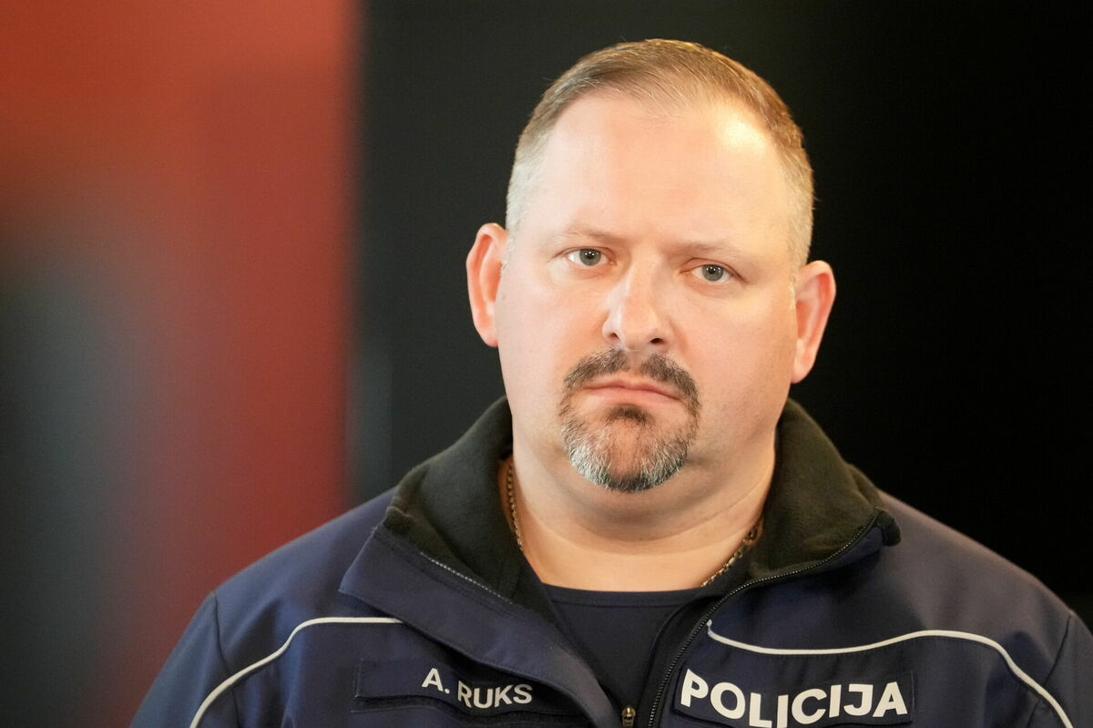 Valsts policijas priekšnieks Armands Ruks. Foto: LETA